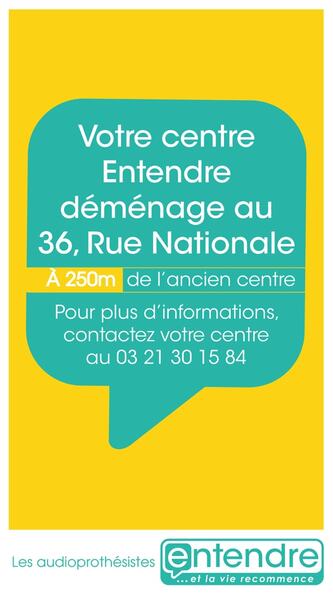 Votre centre déménage !